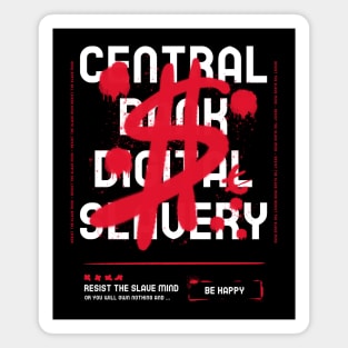 Central Bank Digital Slavery Magnet